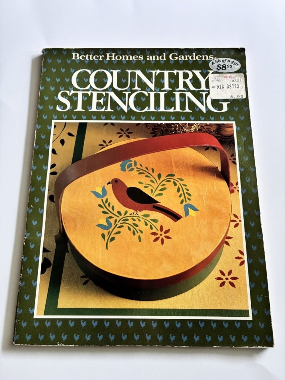 Better Homes & Gardens Country Stenciling Book 1990 Craft Guide Decorating DIY